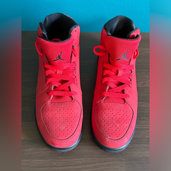 Nike Jordan 1 Flight 3 BG Red Shoes Size 6.5 - Picture 13 of 16